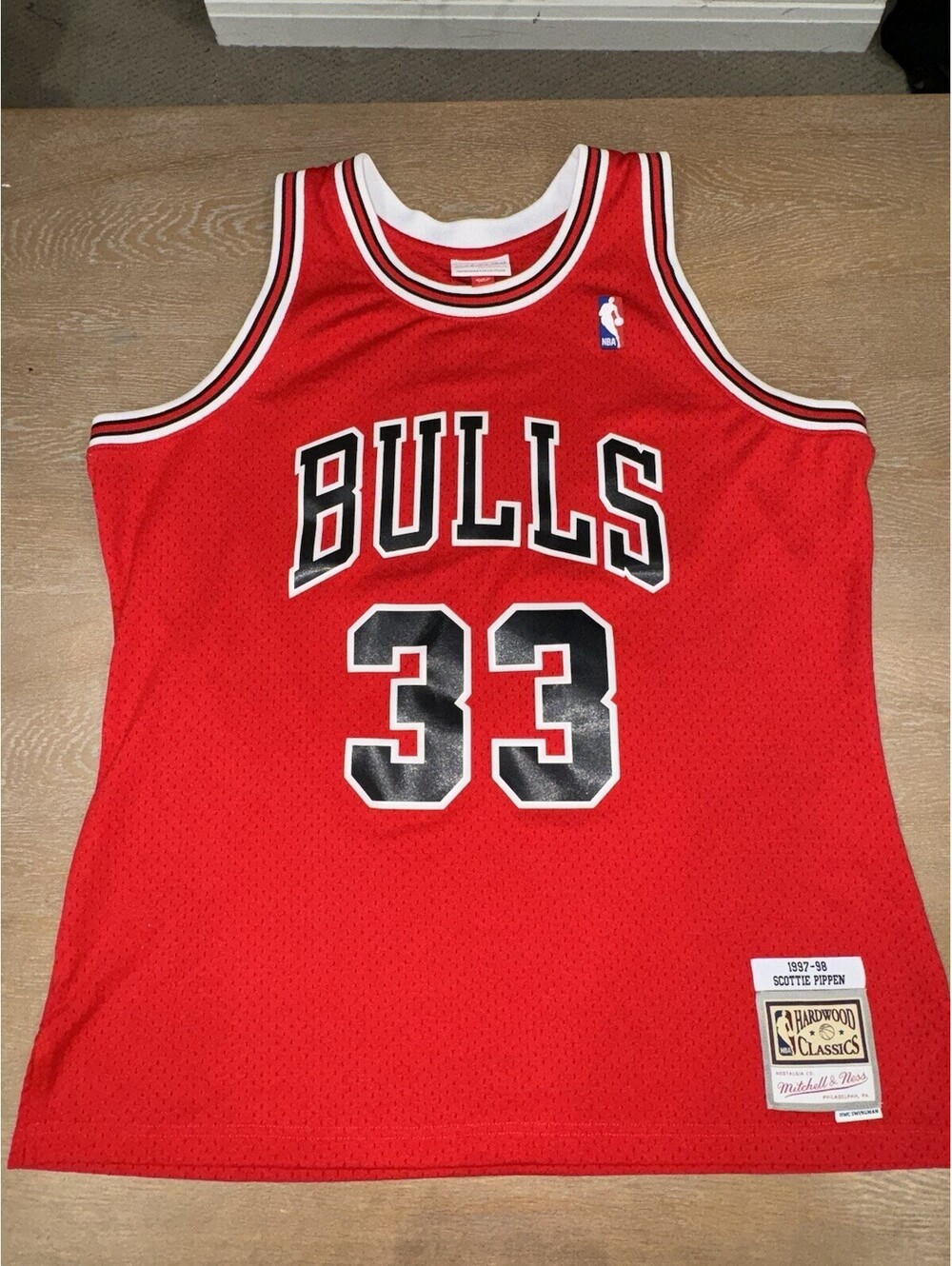 Mitchell & Ness NBA Hardwood Classics Scottie Pippen Chicago Bulls Jersey XL